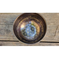 Bol chantant Tibétain 7 métaux 505grs