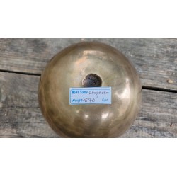 Bol chantant Tibétain 7 métaux 570grs lingam