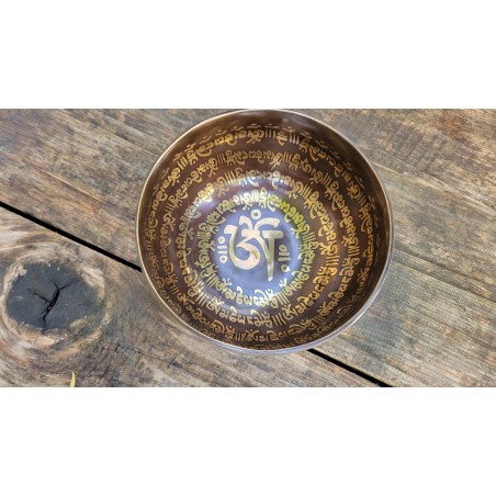Bol chantant Tibétain 7 métaux 547grs
