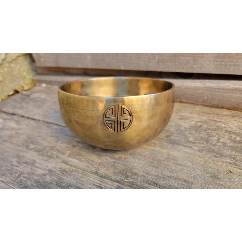 Bol Tibétain 7 métaux 655grs Full Moon