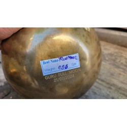 Bol Tibétain 7 métaux 655grs Full Moon