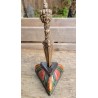 Dague Phurba Vajrakila en laiton 22cm 490grs
