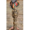 Dague Phurba Vajrakila en laiton 22cm 490grs