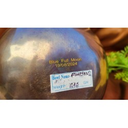 Bol Tibétain 7 métaux 645grs Blue Full Moon