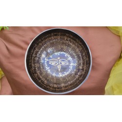 Bol chantant Tibétain 7 métaux 465grs