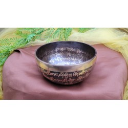 Bol chantant Tibétain 7 métaux 465grs