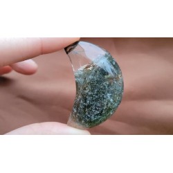 Bol Tibétain chantant 7 métaux 350grs Full Moon + Pierre chamane