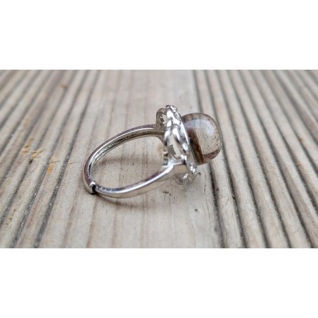 Bague en Lodolite - Quartz jardin