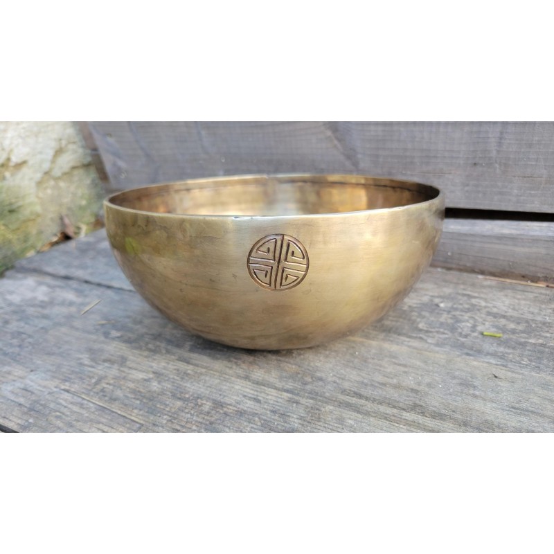 Bol Tibétain 7 métaux 1220grs Full Moon