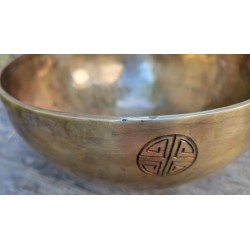 Bol Tibétain 7 métaux 1220grs Full Moon