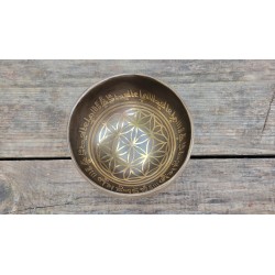 Bol chantant Tibétain 7 métaux 296grs