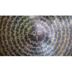Gong Tibétain 7 métaux 3390grs 51.2cm