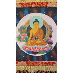Thangka Bouddha Shakyamuni ( Sakyamuni ) Tangka