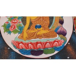 Thangka Bouddha Shakyamuni ( Sakyamuni ) Tangka