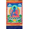 Thangka Bouddha medecine Tangka 83x49cm