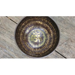 Bol chantant Tibétain 7 métaux 630grs