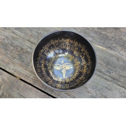 Bol Tibétain 7 métaux 322 aum