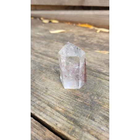 Pointe en Lodolite ou Quartz Jardin (Garden) 58mm 77grs