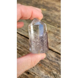 Pointe en Lodolite ou Quartz Jardin (Garden) 58mm 77grs