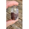 Pointe en Lodolite ou Quartz Jardin (Garden) 58mm 77grs