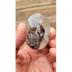 Galet en Lodolite Quartz Chamane 61grs