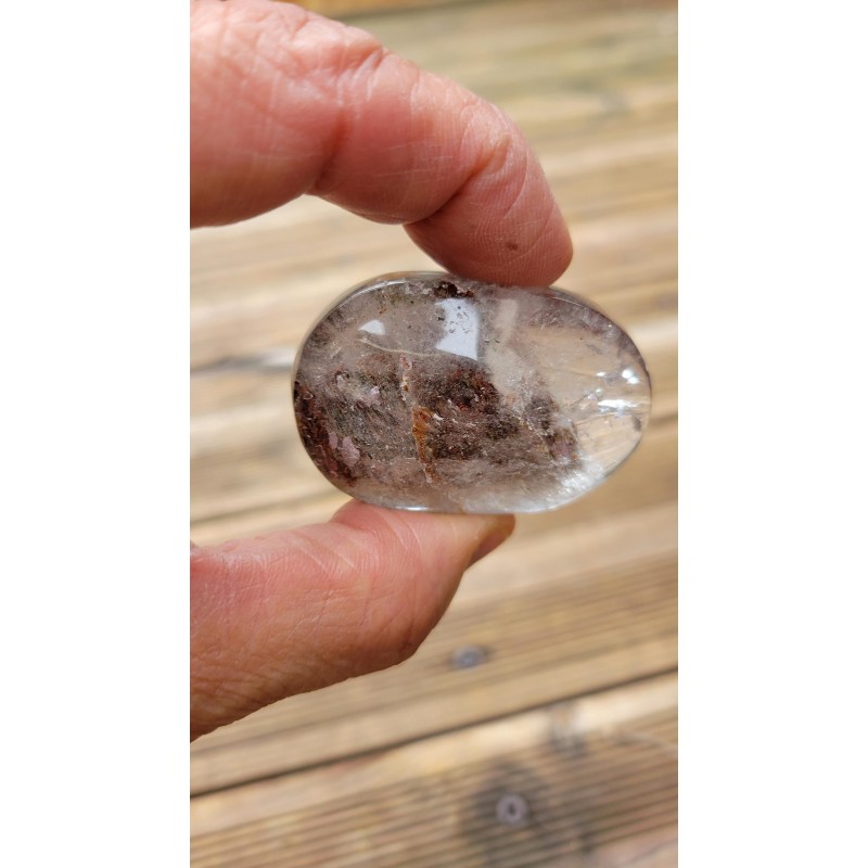 Galet en Lodolite Quartz Chamane 61grs