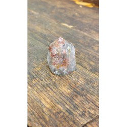 Pointe en Lodolite ou Quartz Chamane 53grs