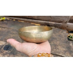 Bol chantant rare 7 métaux