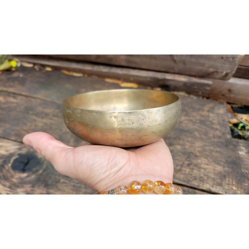Bol chantant rare 7 métaux