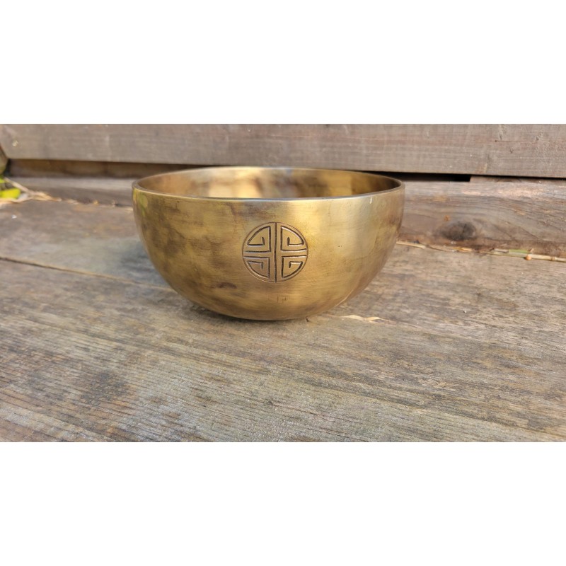 Bol Tibétain 7 métaux 810grs Full Moon