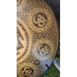Gong Tibétain 7 métaux 3350grs 51.8cm