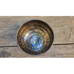 Bol chantant Tibétain 7 métaux 540grs