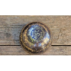 Bol chantant Tibétain 7 métaux 540grs