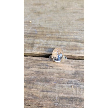 Bague en Lodolite - Quartz jardin