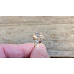 Bague en Lodolite - Quartz jardin