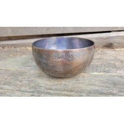 Bol Tibétain 7 métaux 585grs Blue Full Moon