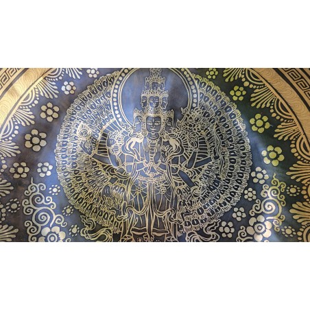 Bol chantant Tibétain 7 métaux 7200grs