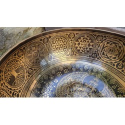 Bol chantant Tibétain 7 métaux 7200grs