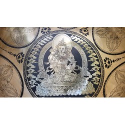 Bol chantant Tibétain 7 métaux 770grs