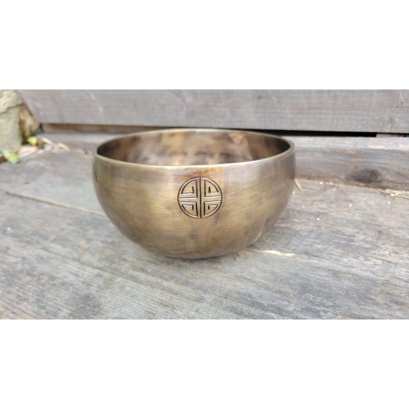 Bol Tibétain 7 métaux 810grs Full Moon