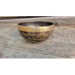 Bol chantant Tibétain 7 métaux 506grs