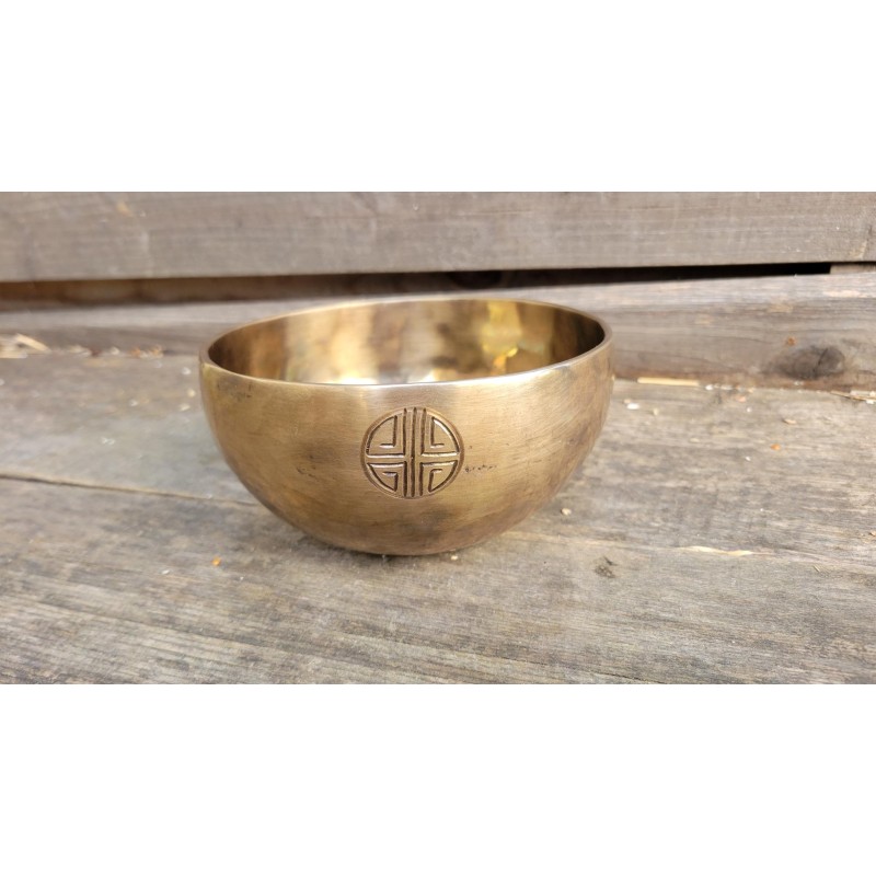 Bol Tibétain 7 métaux 540grs Full Moon