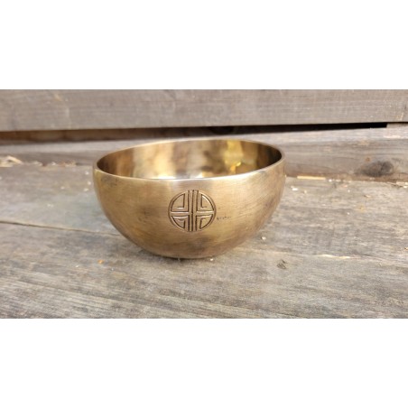 Bol Tibétain 7 métaux 540grs Full Moon