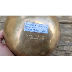 Bol Tibétain 7 métaux 540grs Full Moon