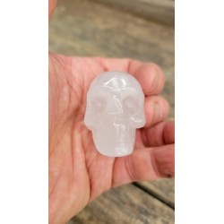 Crâne en Cristal de roche 4.6cm