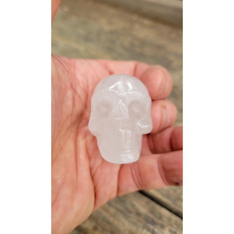 Crâne en Cristal de roche 4.6cm