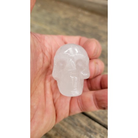 Crâne en Cristal de roche 4.6cm