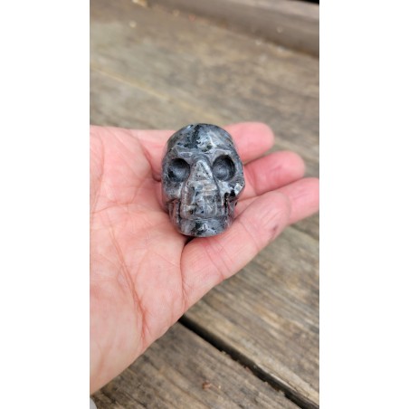 Crane en Labradorite grise 4.9cm