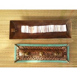 BRULE ENCENS Tibétain Temple Turquoise