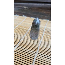 Pointe en Lodolite ou Quartz Chaman (Garden) 56mm 63grs
